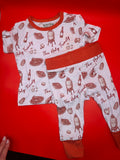 Bayou Holy Trinity Toile Bamboo Jammies