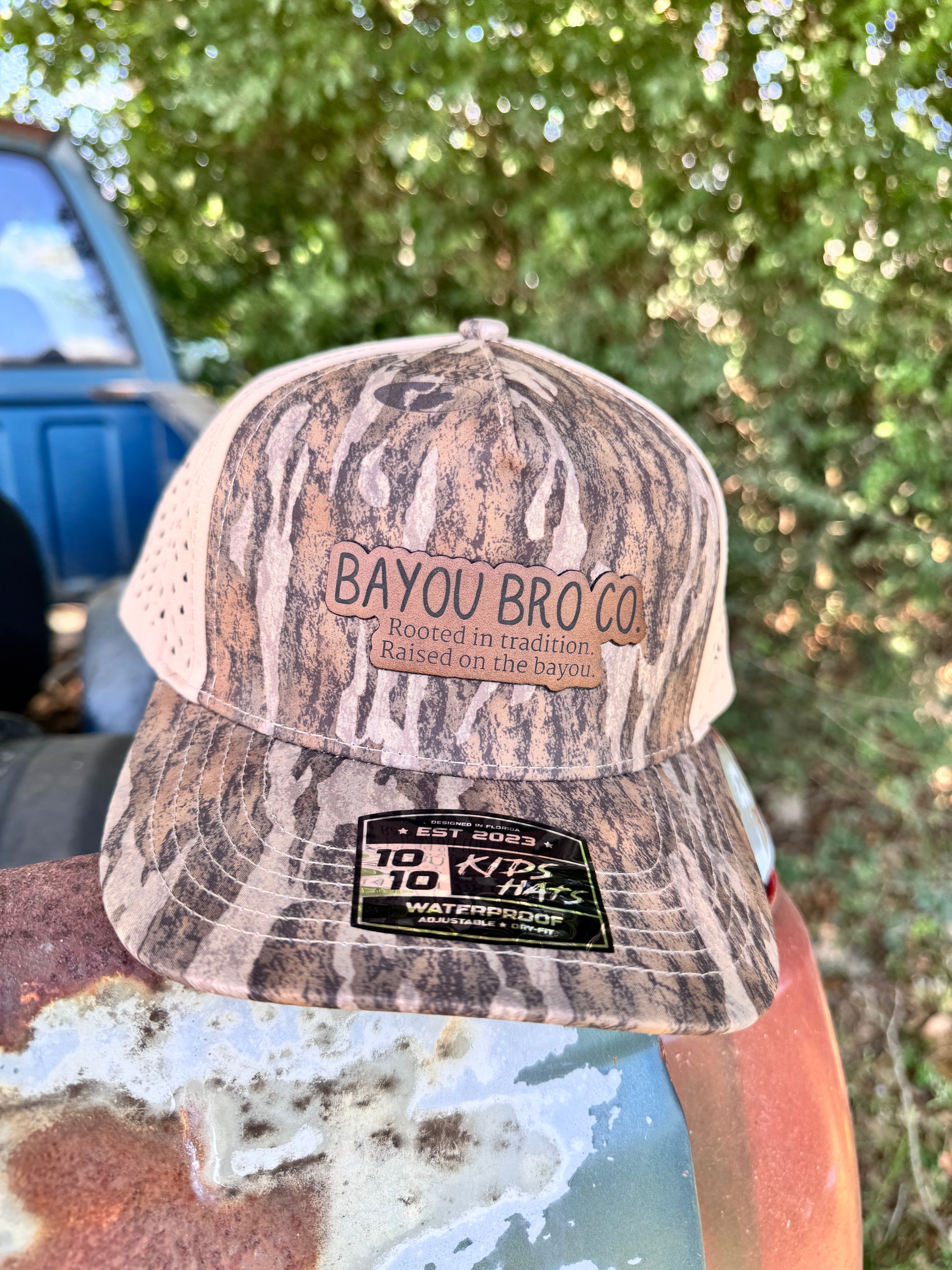 Camo Performance Bayou Bro Co. Branded Hat