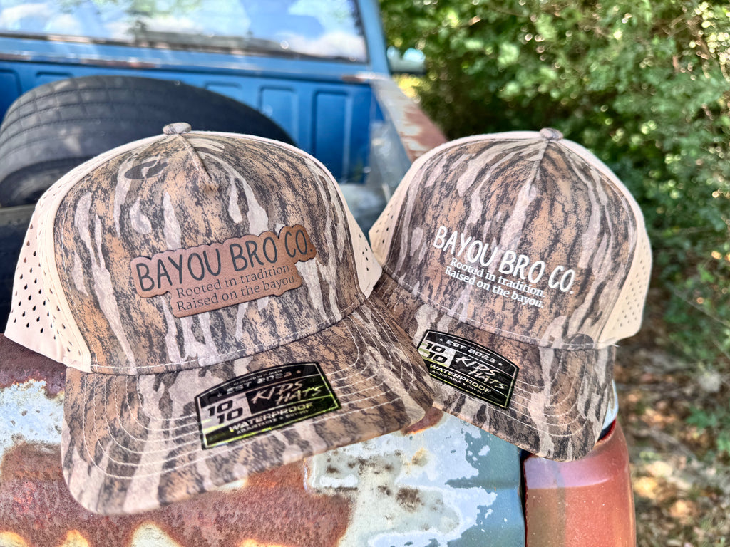 Camo Performance Bayou Bro Co. Branded Hat