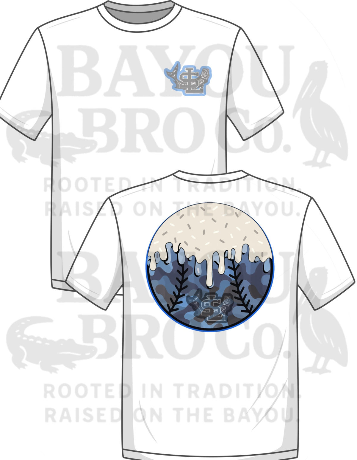 SL Blue Camo Drip RTS EXTRAS