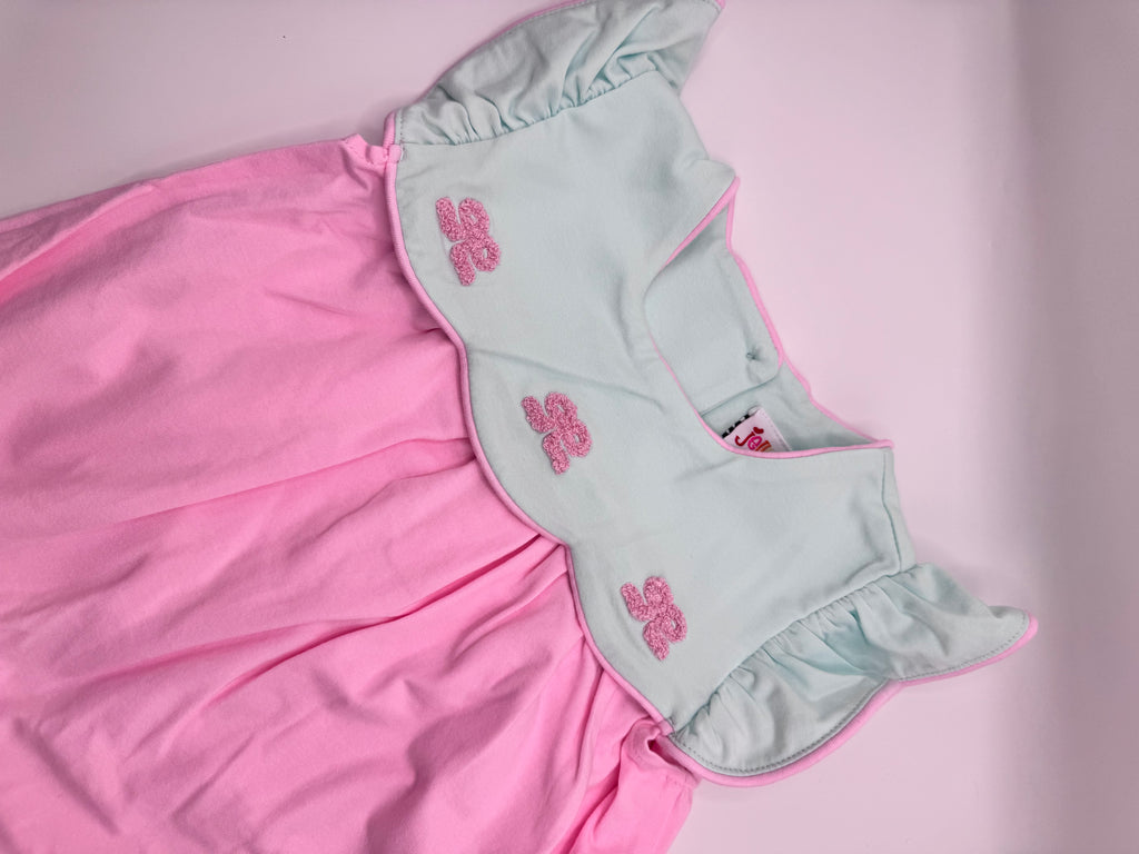 Mint and Pink Bow Bubble EXTRAS