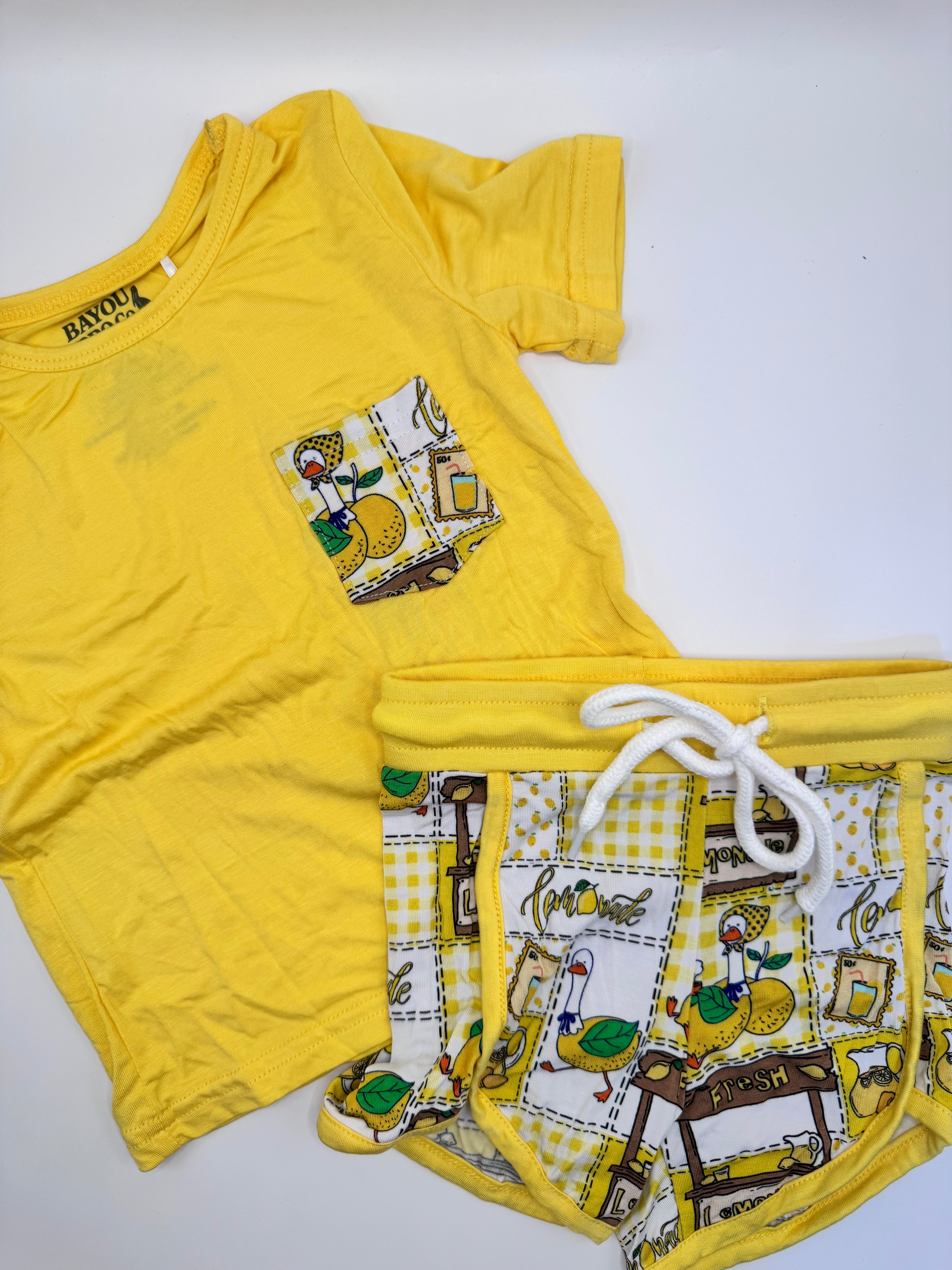 Lemonade Stand Bamboo Set