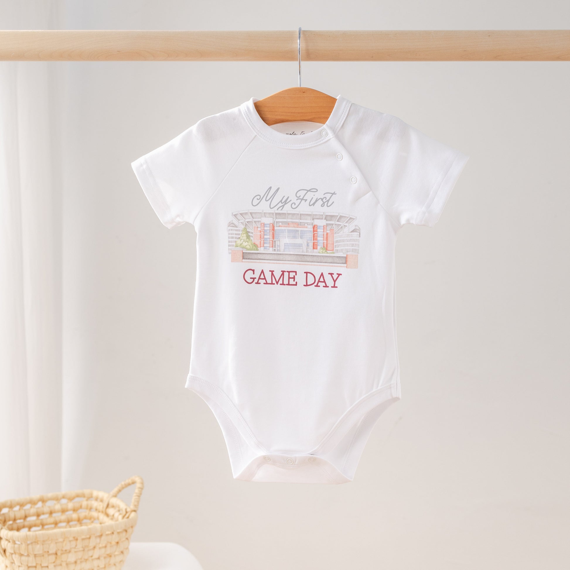 My First Game Day - Alabama Organic Cotton Onesie