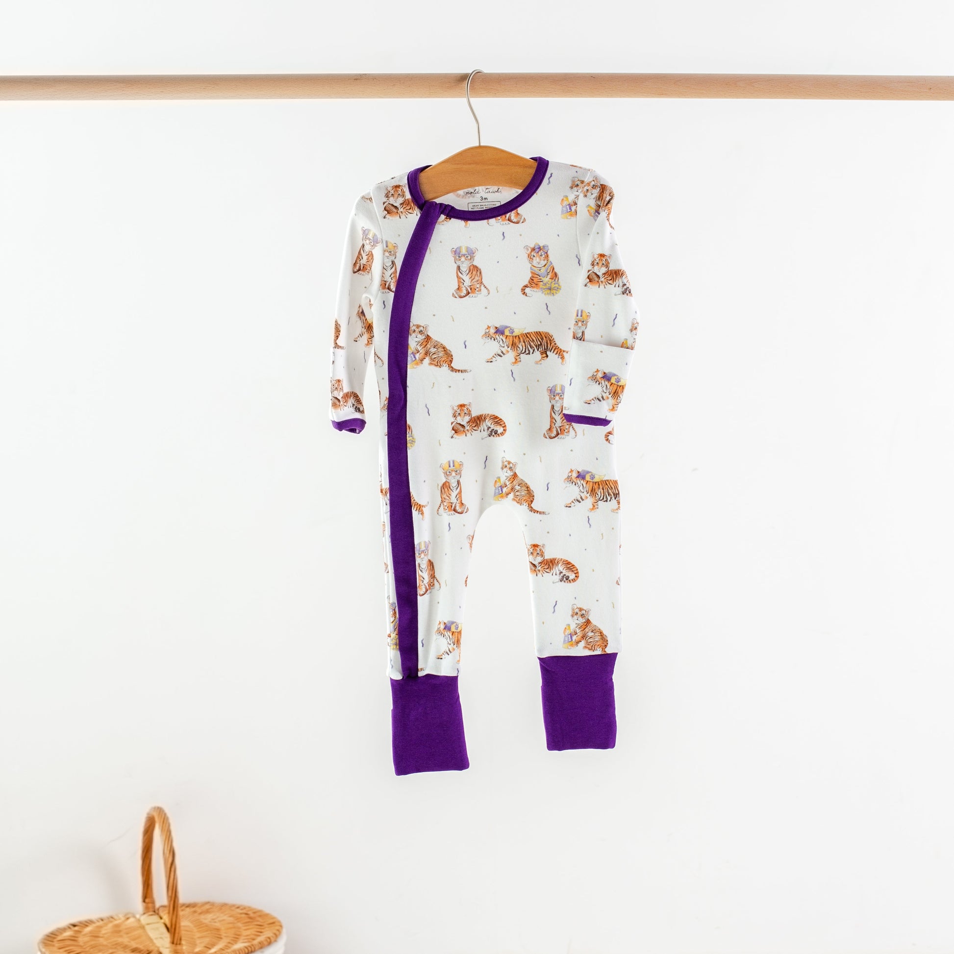 MVC: Louisiana Tigers Organic Cotton Pajama Set