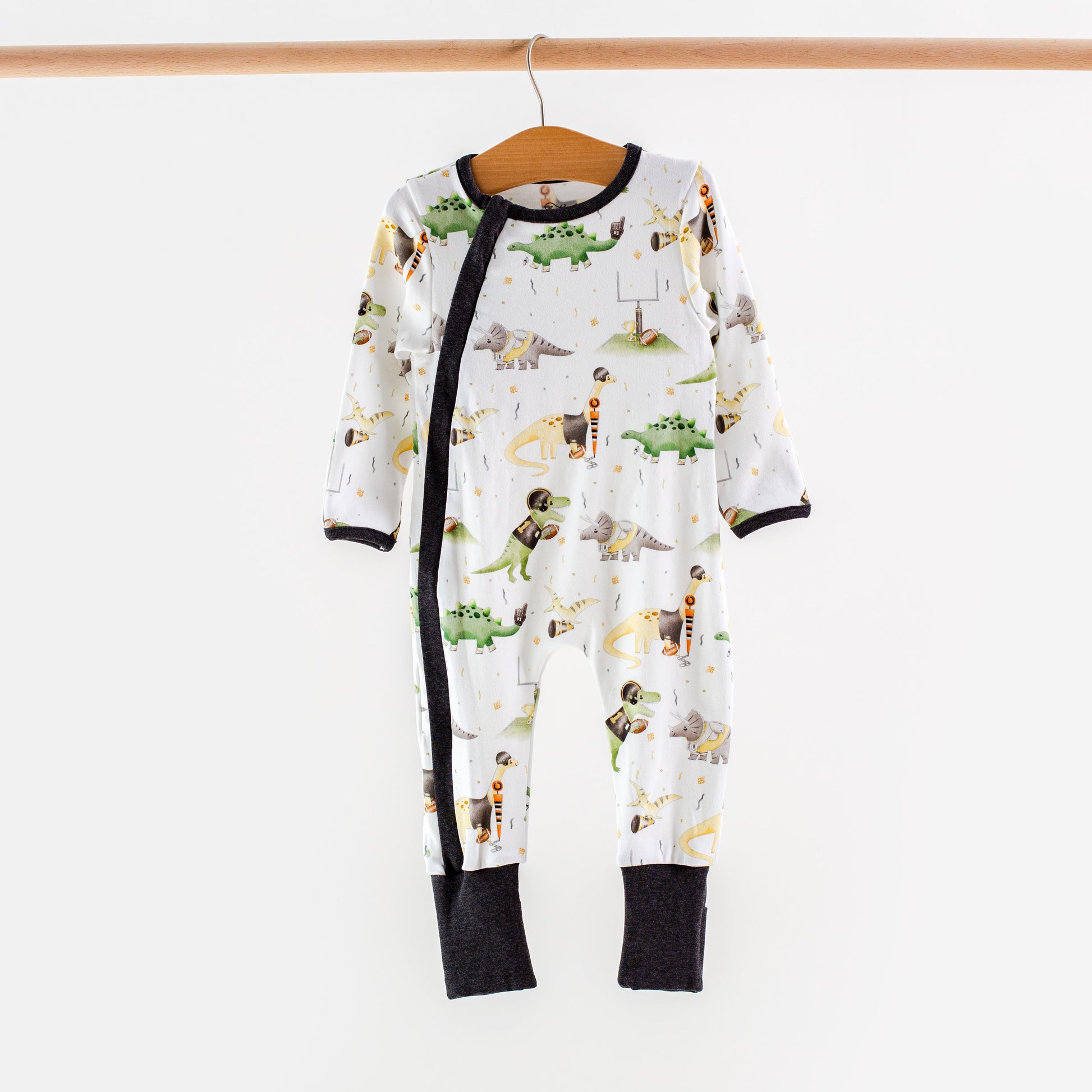 Saints Dinos All-Stars Organic Cotton Kids Pajamas