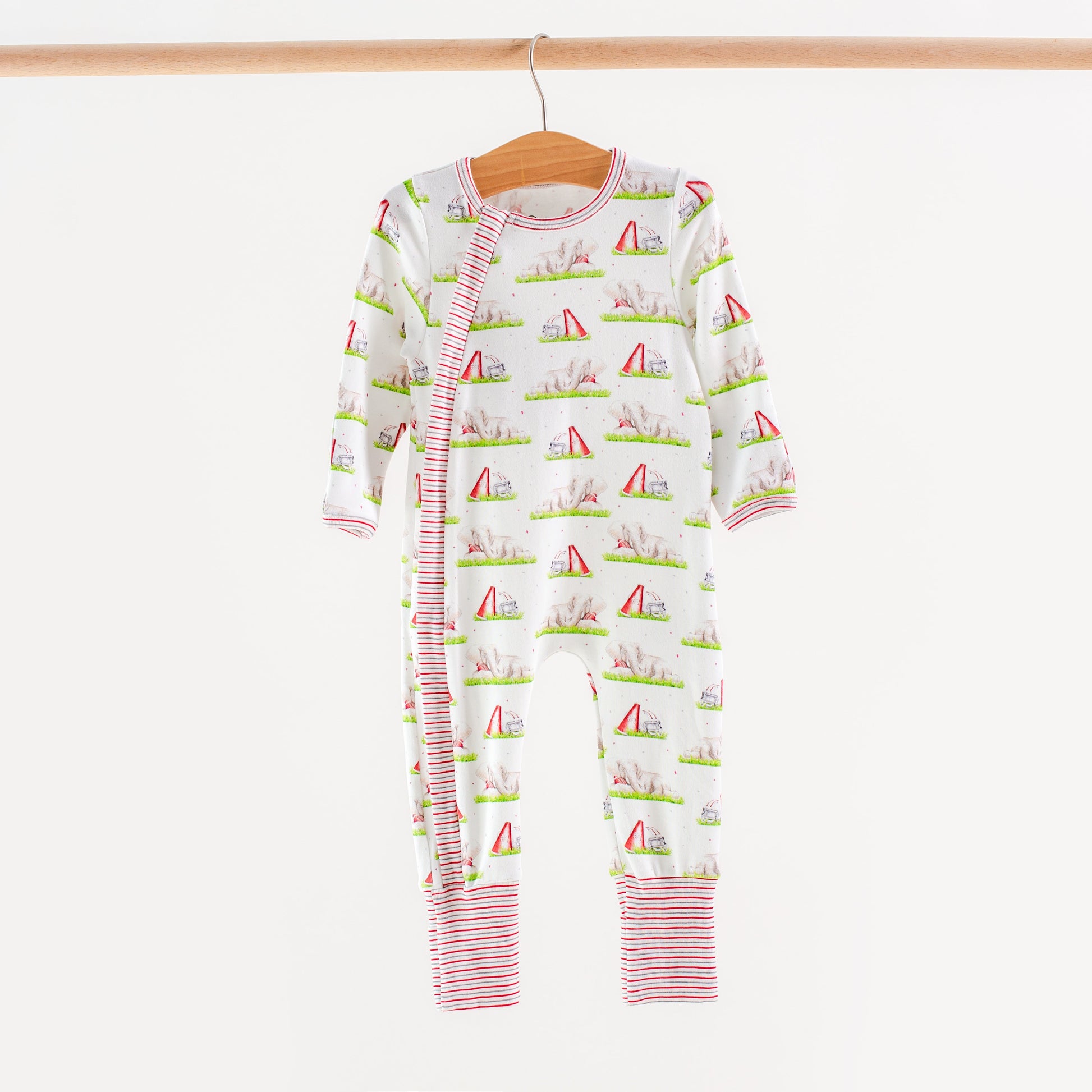 Mascot Mania in Alabama Organic Cotton Kids Pajamas