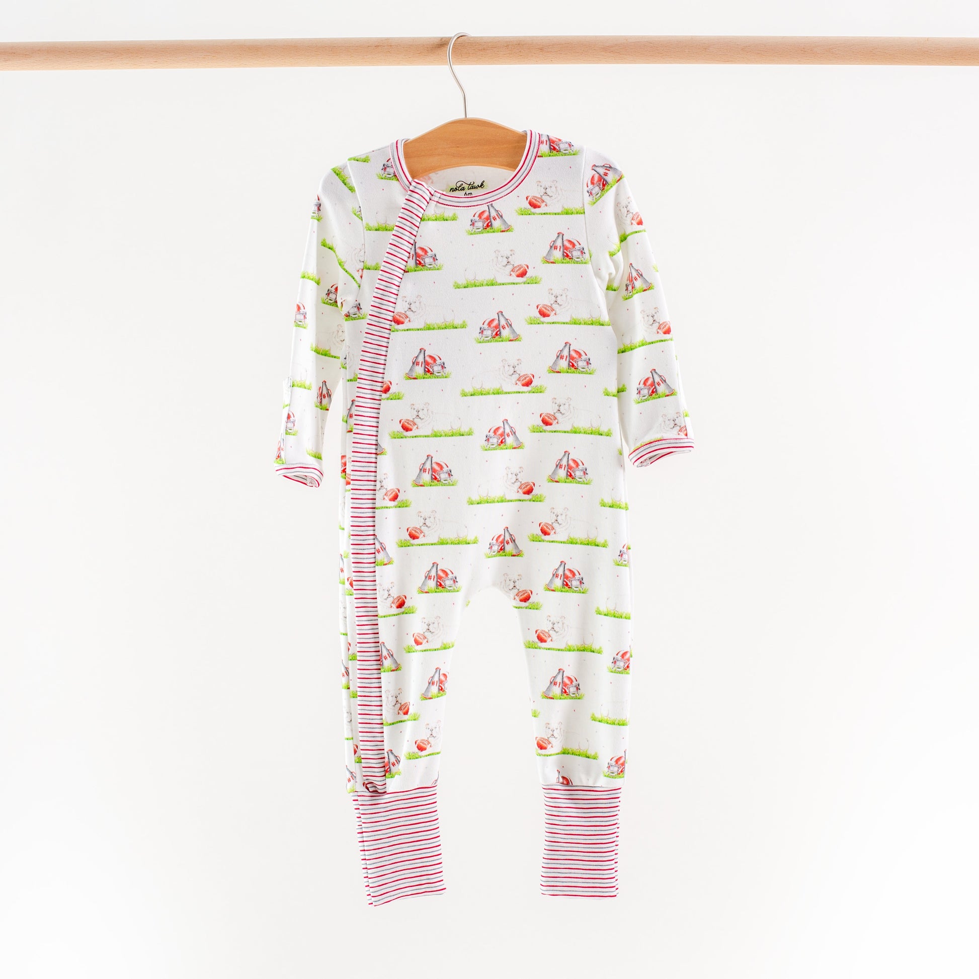 Mascot Mania in Georgia Organic Cotton Kids Pajamas