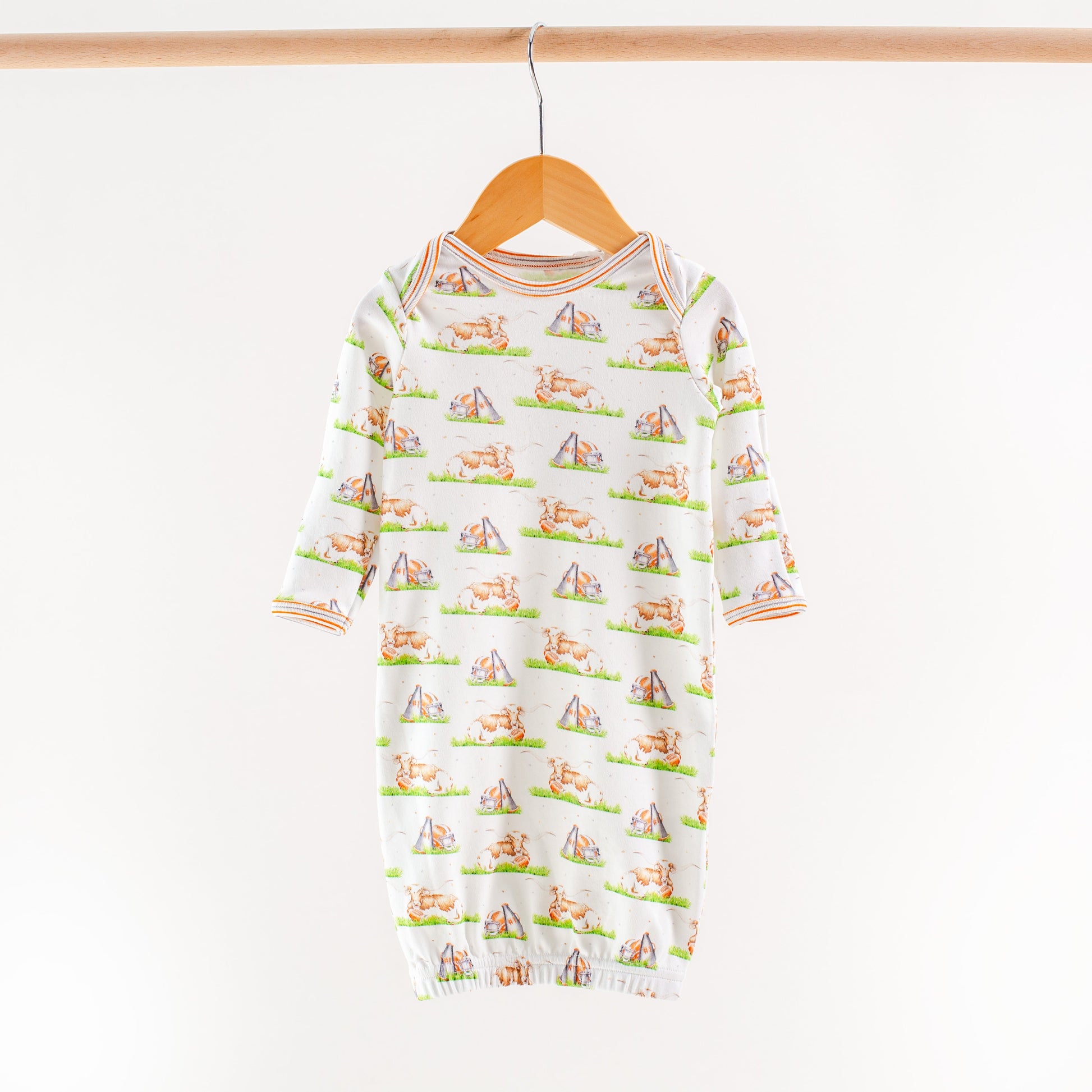 Mascot Mania in Texas Organic Cotton Kids Pajamas