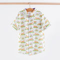 Mascot Mania in Louisiana Short Sleeve Collared Shirt