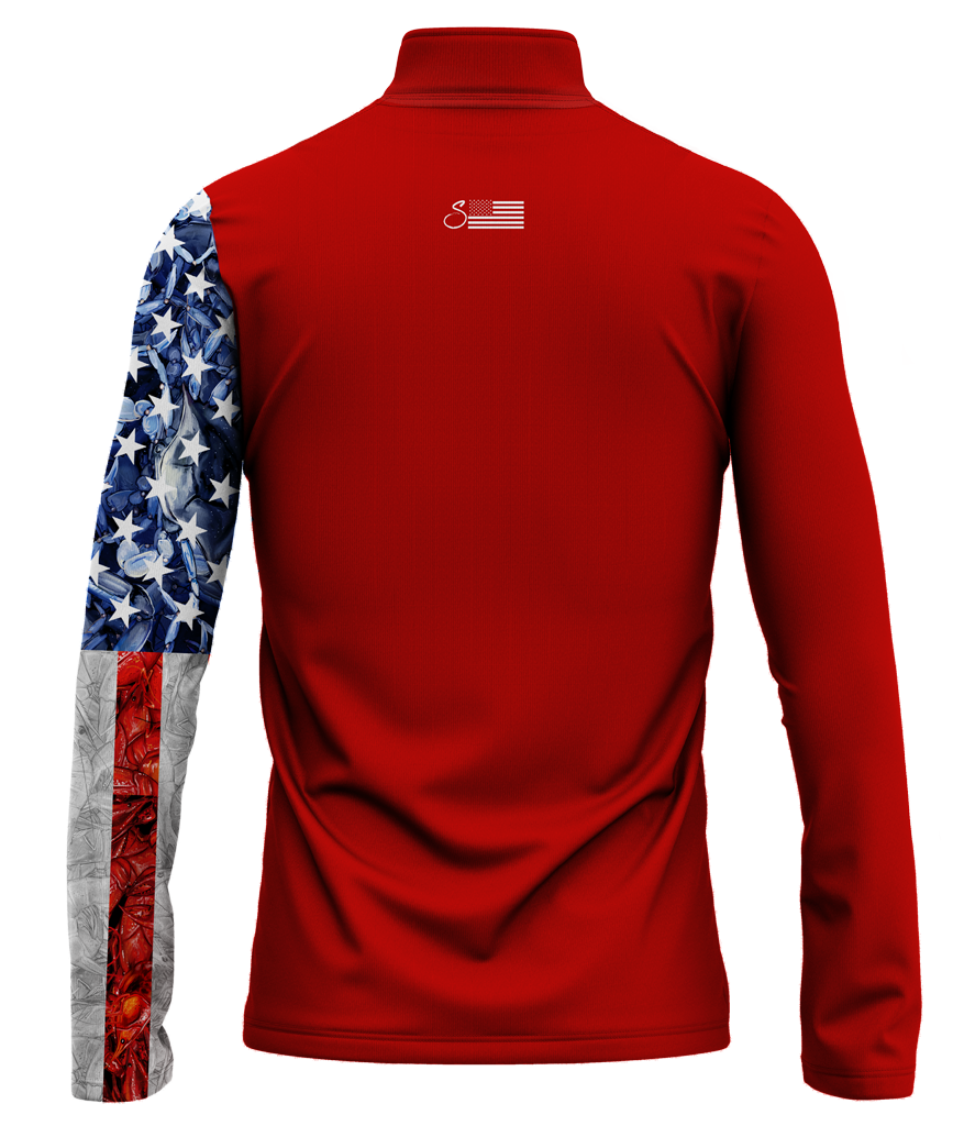 Youth Old Glory Seafood Red QZ