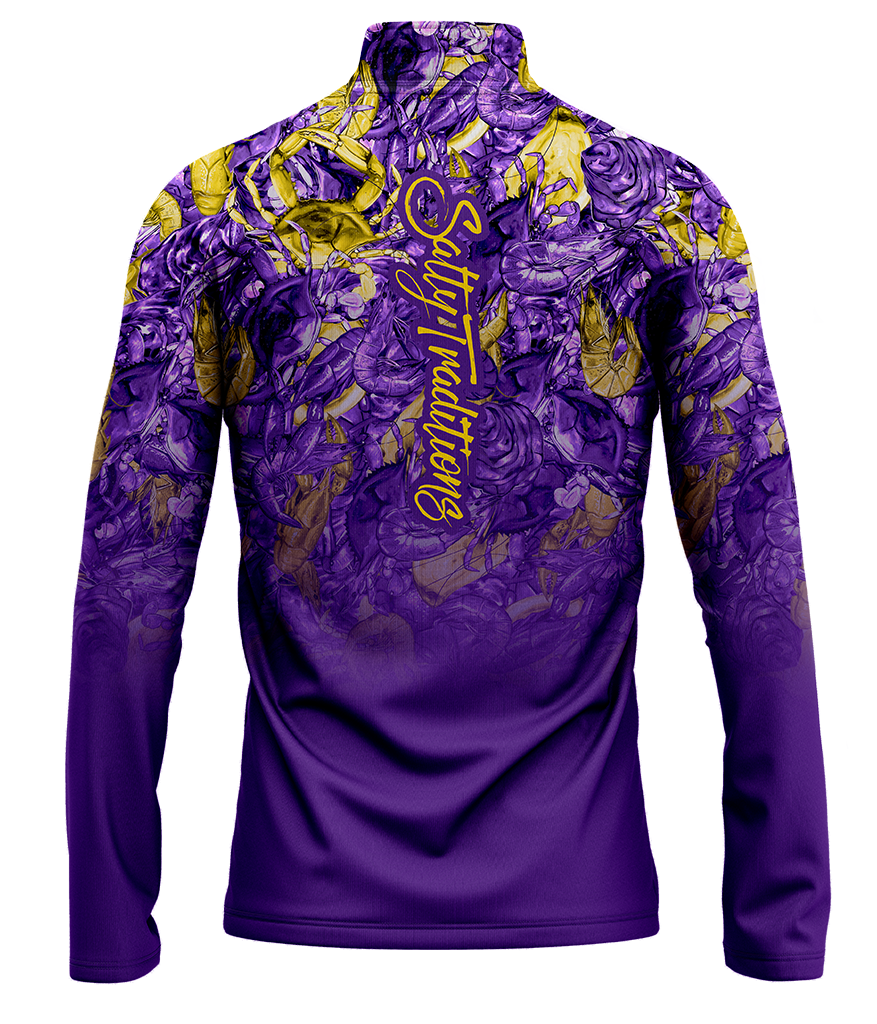 Youth Purple and Gold Seafood