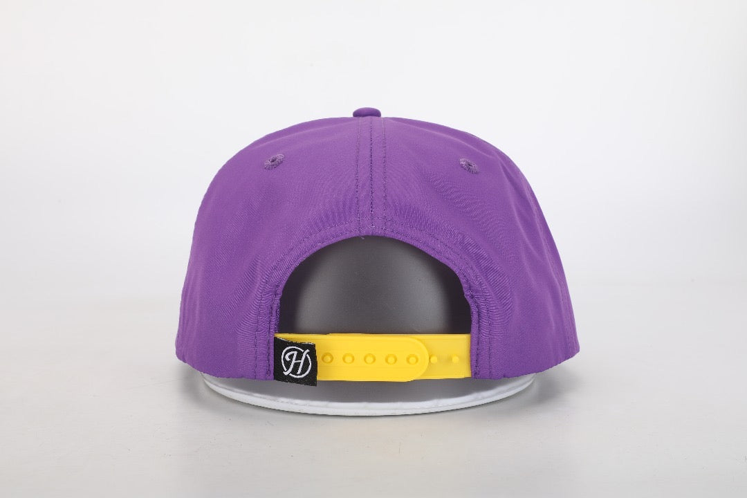 LSU Tiger Poly Rope Hat - Purple