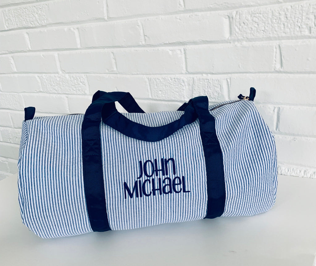 Seersucker Duffels