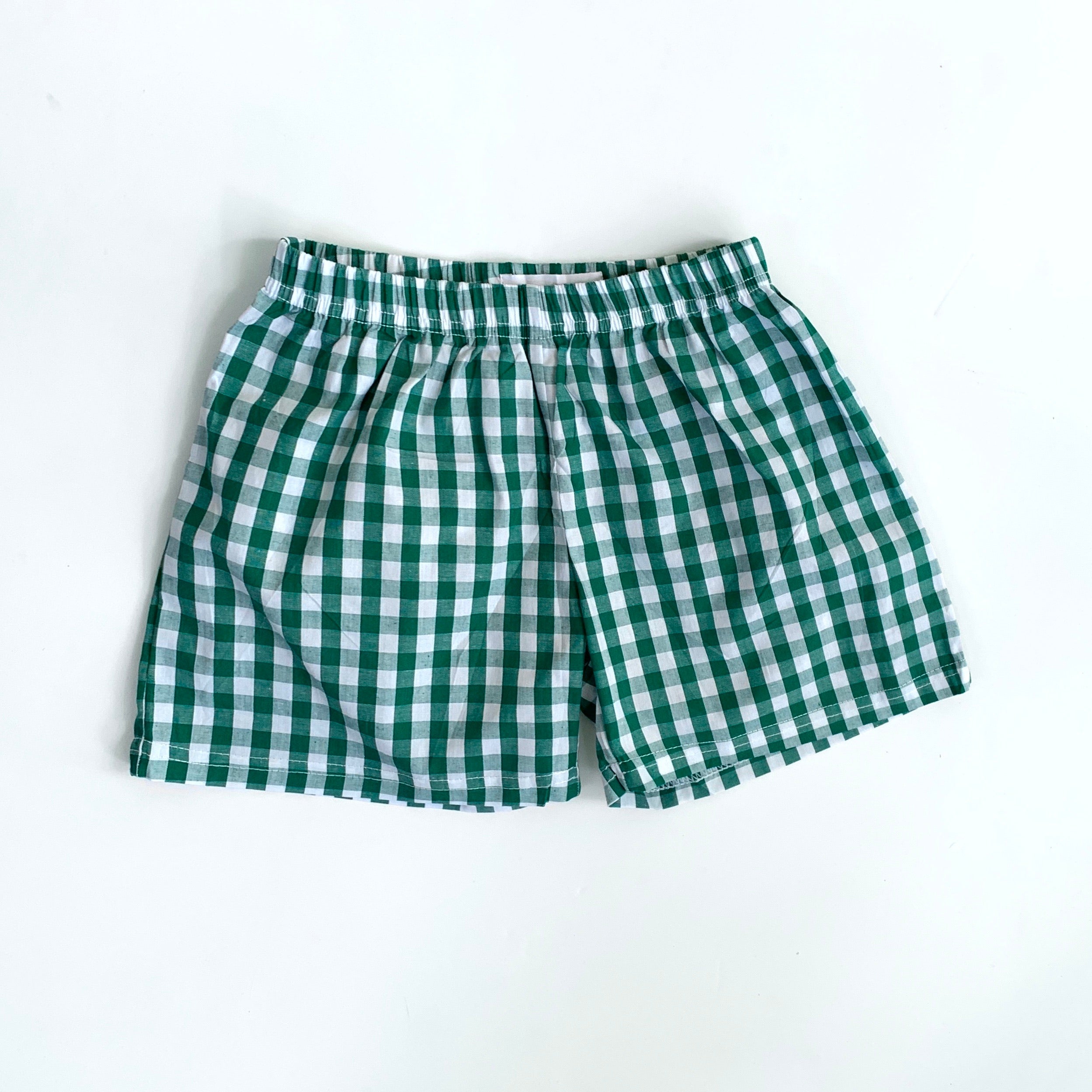 Gingham Shorts