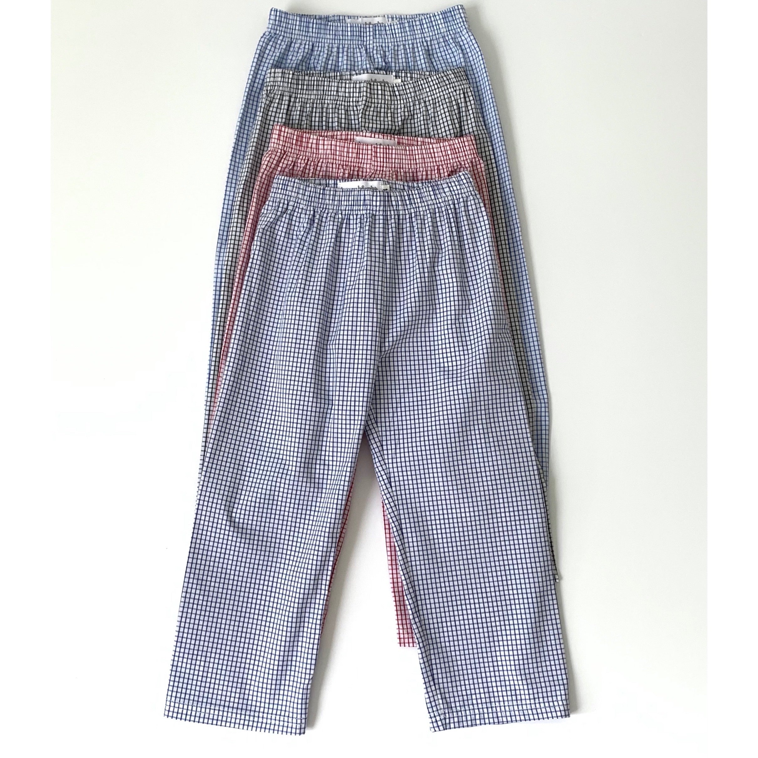 Windowpane Pants
