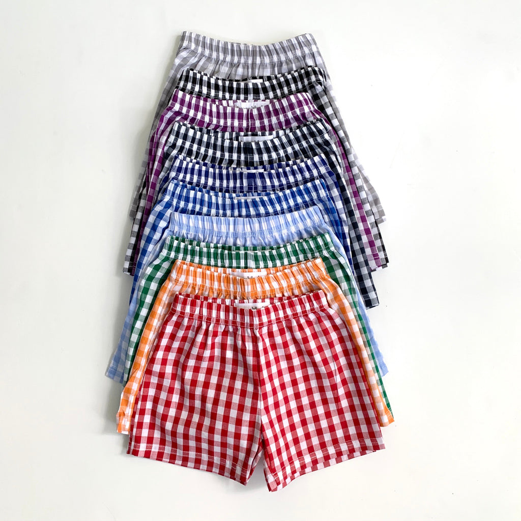 Gingham Shorts
