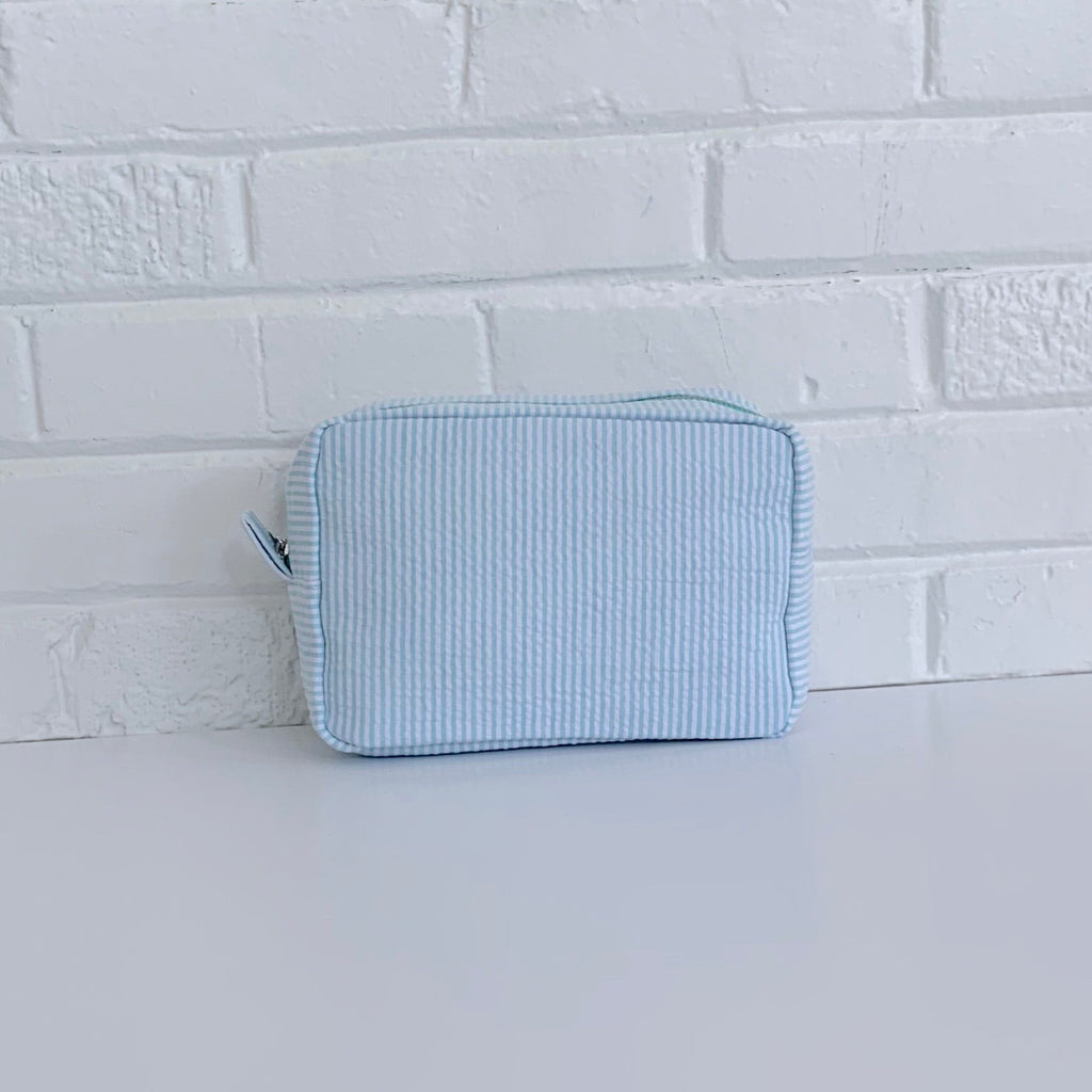Seersucker Everything Bag