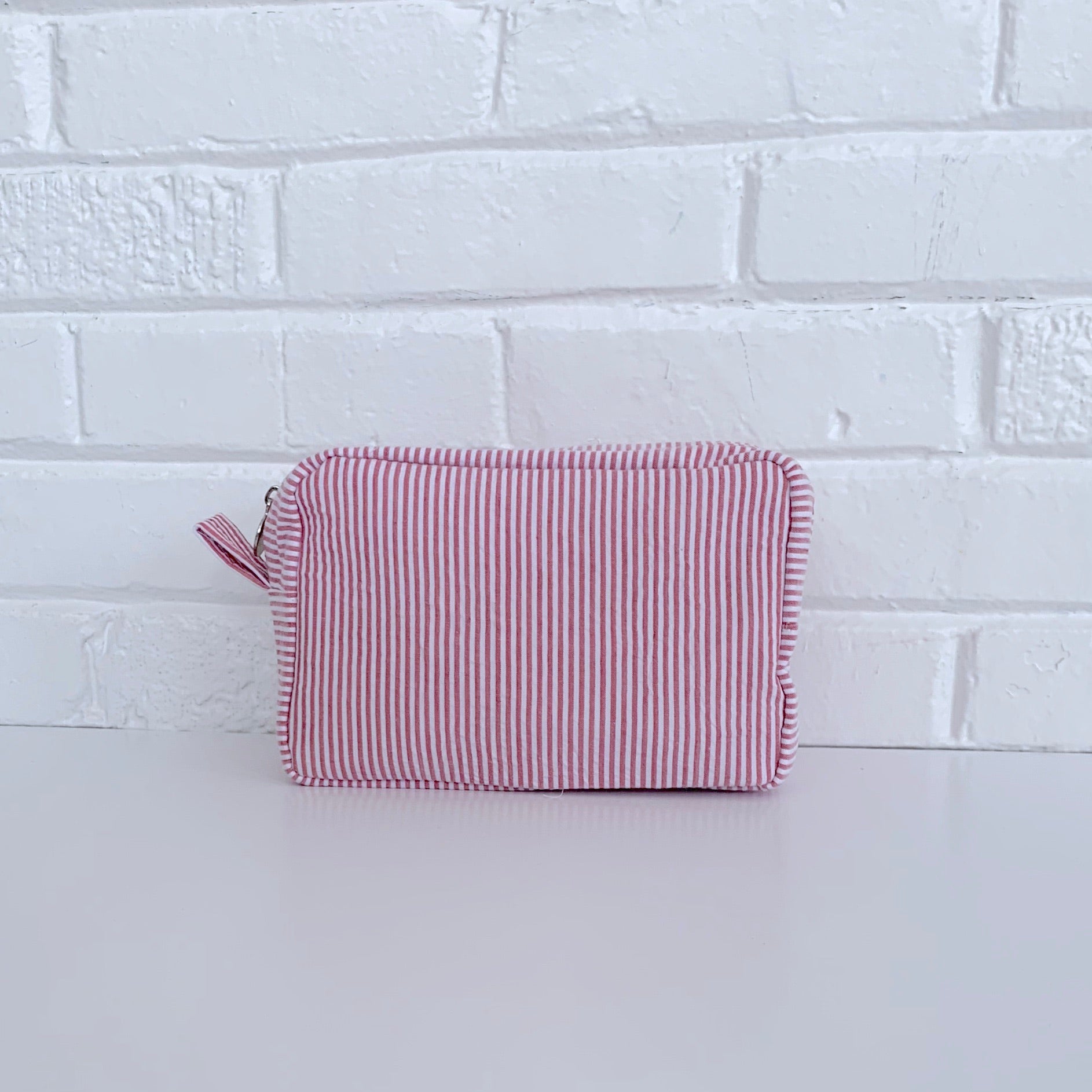 Seersucker Everything Bag