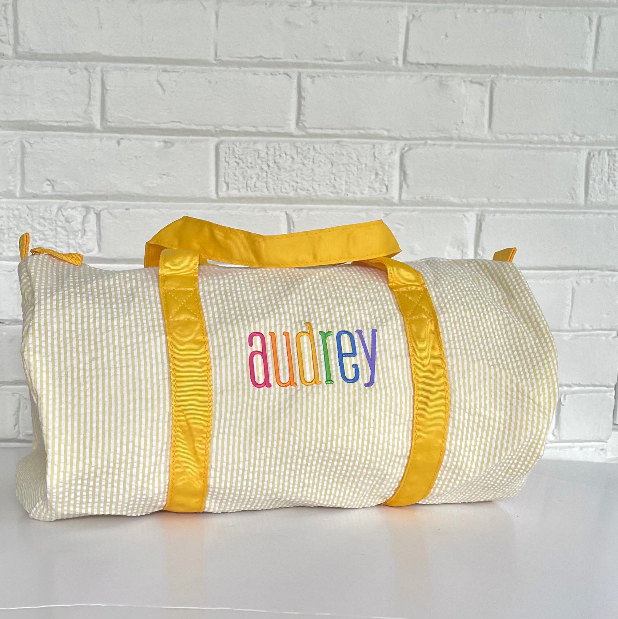 Seersucker Duffels