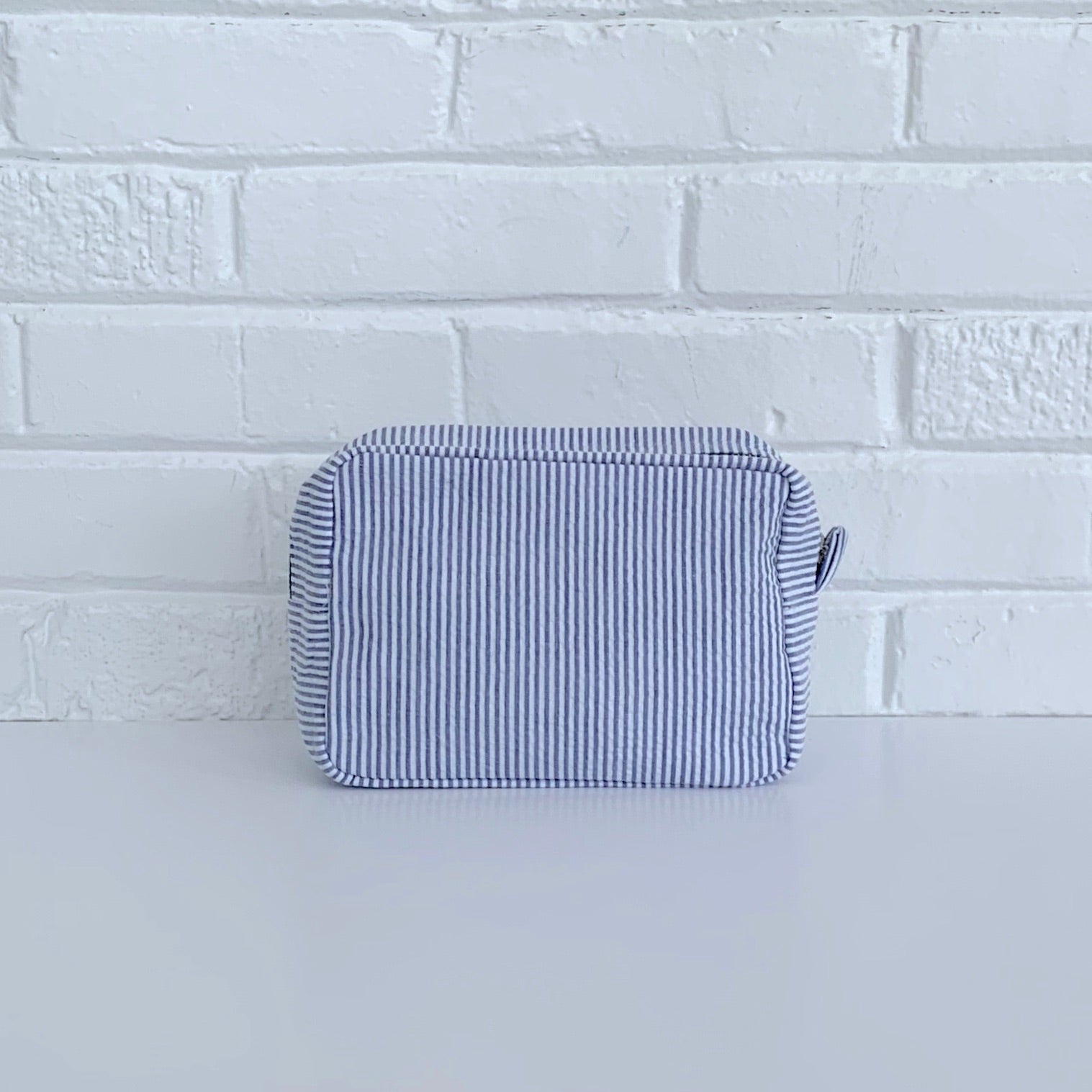 Seersucker Everything Bag