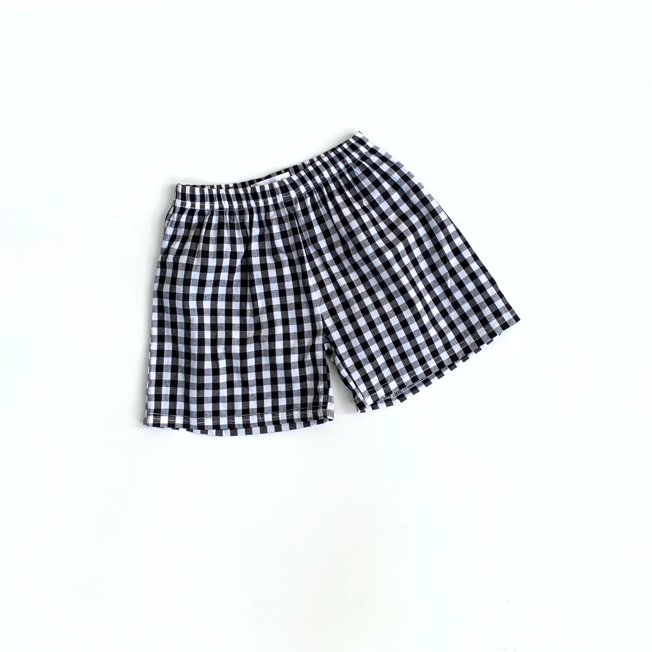 Gingham Shorts
