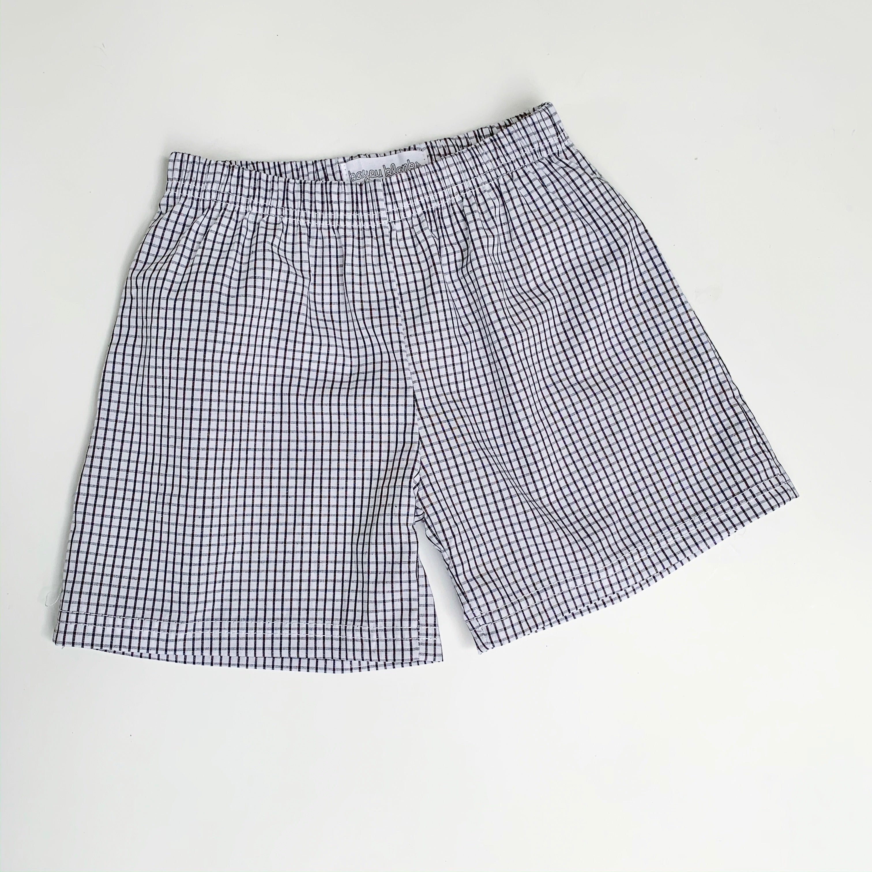Windowpane Shorts