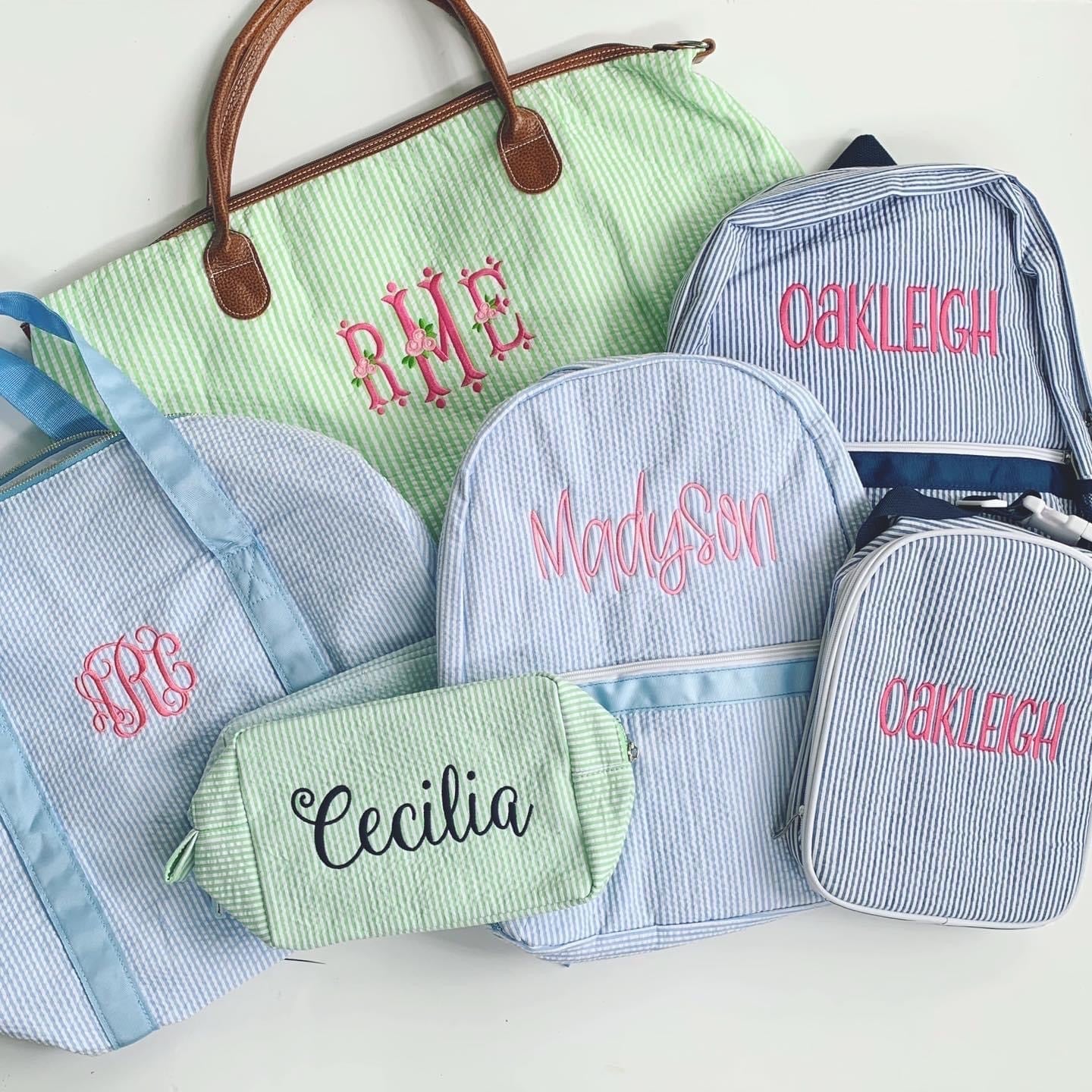 Seersucker Duffels